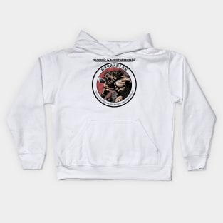 Sword and Motivational - Barbarian Light Kids Hoodie